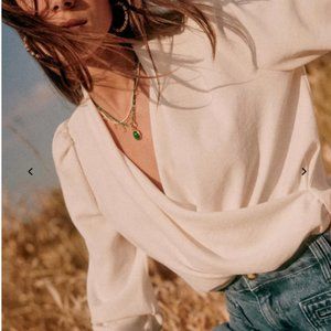 NWT Sezane Abelia Blouse